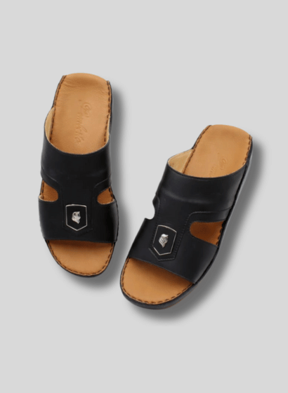 نعال رجالي جلد كامل