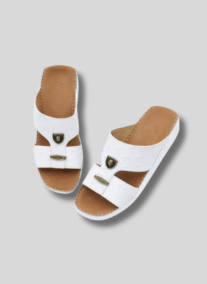 نعال رجالي ابيض