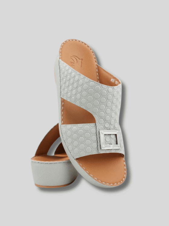 mentor-men-sandals-uae-off-white نعال مينتور